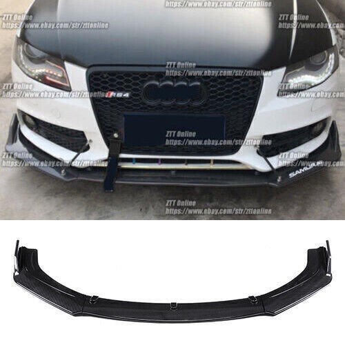 Carbon fiber frontspoilerlippe - carbon,