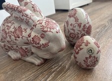 Porzellan Hase Eier Brigitte
