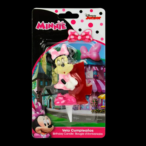 Kuchenkerze minnie mouse - kuchenkerze, 3d
