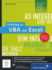 Einstieg vba mit excel - einstieg,
