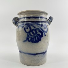 Westerwald Steingut Krug Blau