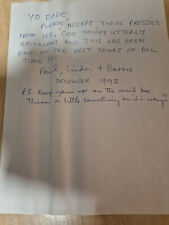 paul mccartney original Brief /Autogramm mit Gutachten