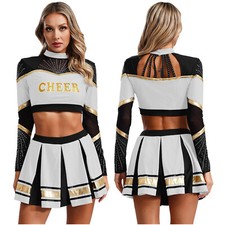DE Damen Cheer Leader Kostüm