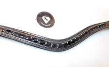 Stirnriemen geschwungen Strass