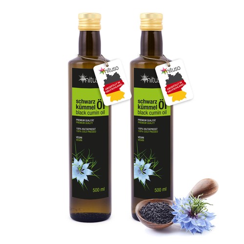 Mituso schwarzkümmelöl - schwarzkümmelöl, 2x