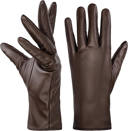 Warme lederhandschuhe für - für, den