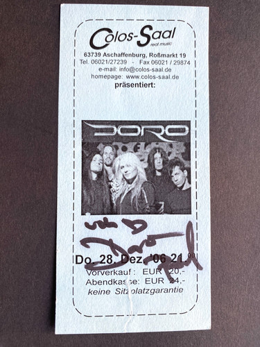 Doro pesch 2006 person - pesch,