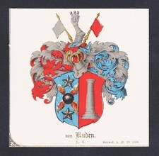 19.Jh. von Ruden Wappen