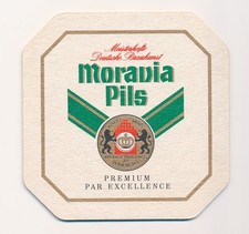 Bierdeckel moravia pils kronen - bierdeckel,