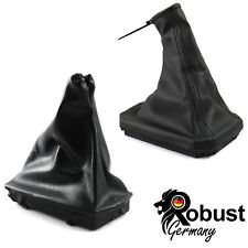 Schaltsack Schaltmanschette & Handbremssack Schwarz Für Opel Corsa C 2000-2009