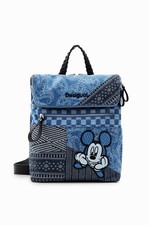 Desigual Mickey Mouse Rucksack Neu Jeansstoff