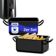 Riess Emaille Auflaufform 2er