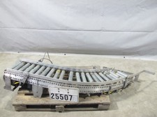 Angetriebene Rollenbahn Rollbahn Förderbahn mit Kurve 25507