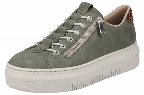 Rieker damen sneaker grün - rieker,