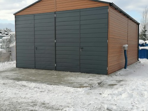 Doppelgarage mettalgarage - doppelgarage.,