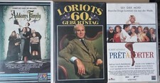 VHS Videos, #14 - Adams Family, Loriot - 60. Geburtstag, Pret à Pirter