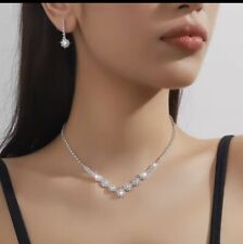 Brautschmuck  Collier Und