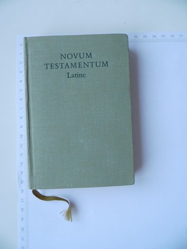 Novum testamentum latine - testamentum,