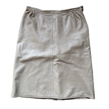 Vintage Echtleder-Rock aus