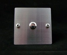 Edelstahl Klingelplatte