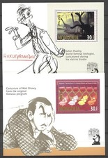 Walt Disney, Fantasia - Mongolei - 2 Bl. ** MNH