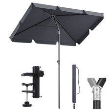 200 x 125 cm Balkonschirm