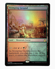 Mtg stomping ground - stomping, |