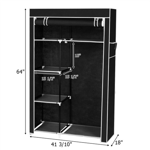 Portable closet storage - 64",