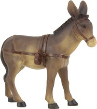 Krippenfigur Esel 9,5 cm