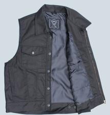 schwarze Jeansweste Scorp24