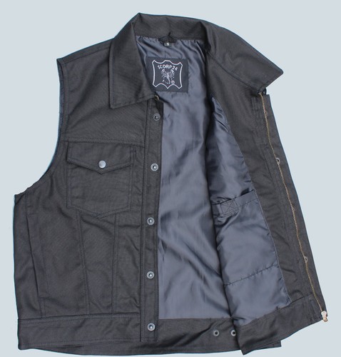 Schwarze jeansweste scorp24 - schwarze,