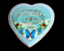 Herzteller limitierte Auflage  ca. 21 cm  PIP Studio blau