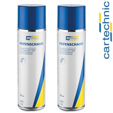 2x Cartechnic Reifenschaum