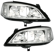 Scheinwerfer Set für Opel Astra G links + rechts Hauptscheinwerfer Halogen