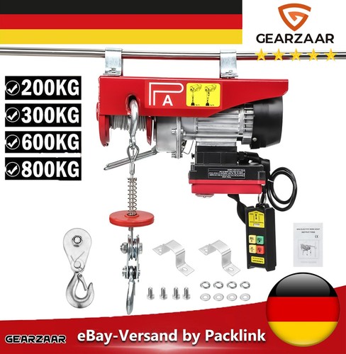 Elektrische seilhebezug - elektrische,