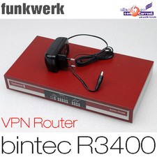 BINTEC FUNKWERK R3400 ISDN SHDSL VPN ROUTER 10x IPSEC xDSL ISDN NETZTEIL