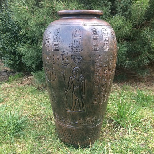 ägyptische vase bodenvase 64 - bodenvase,