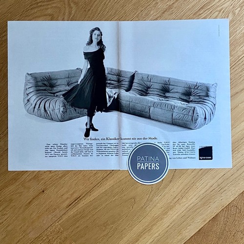 1990 ligne roset - möbel, togo