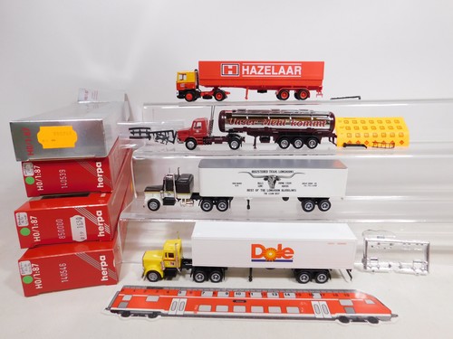 Herpa lkw daf - 4x, lkw: