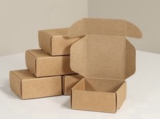 18 kleine Faltschachteln