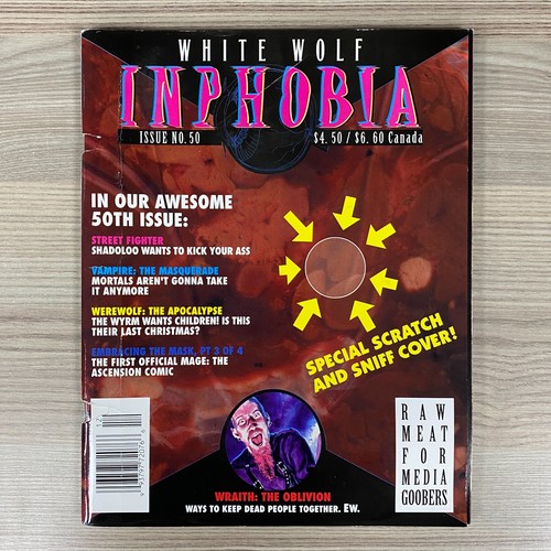 White wolf inphobia - white,