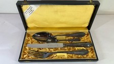 Antikes Besteck-Set J.A. Henckels Solingen Zwillingwerk im originalen Etui