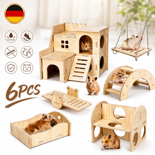 Hamster haus stück diy aus - haus,