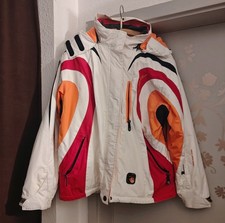 Iguana Ski-/Snowboard-Jacke Größe 44 - Zustand Gut - Weiß-Rot-Orange