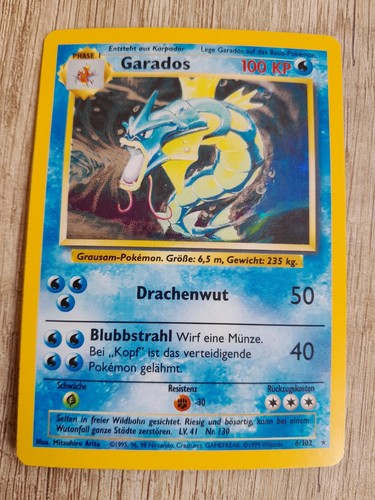 Pokemon karte garados gyarados - karte,