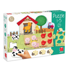 Goula 53438 Holz-Puzzle 1-5