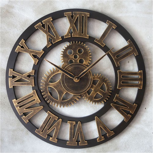 Wanduhr vintage stil mit - wanduhr, vintage-stil