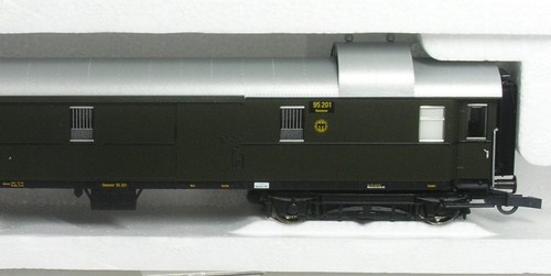Schnellzug packwagen pw4ü - h0,