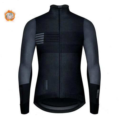Herren winter radtrikot thermo - radtrikot,