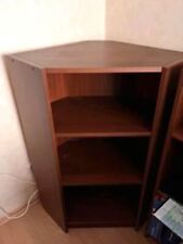 IKEA "Billy" EckRegal 60 x 106cm braun-rot / Nussbaum    